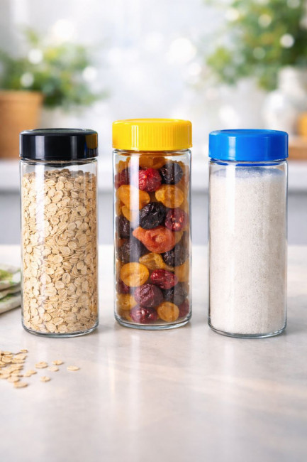 Банка стекло 7*17 см.1 шт.