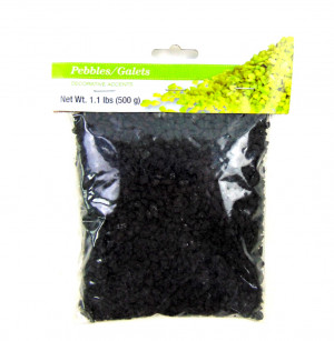 Крошка стеклянная для декора Черная  500 гр.