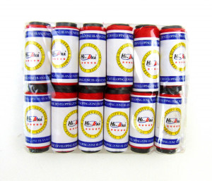 Нитки швейные красного цвета 12 шт.