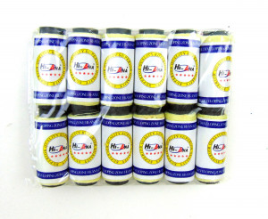 Нитки швейные салатового цвета  12 шт.