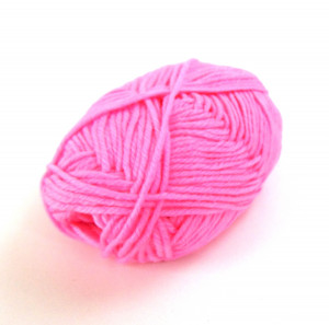 Пряжа розовая 20-25 гр.
