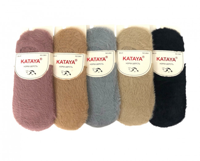 Носки женские 80% норка кашемира р.36-41 / 10 пар в упаковке / 1 пара