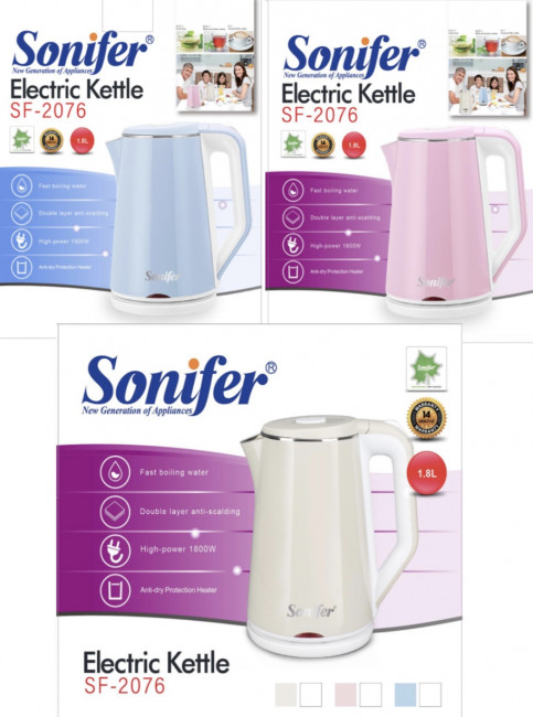 Электрический чайник Sonifer 1,8 л. SF-2076
