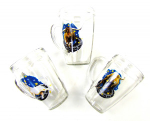 Кружка для чая с деколью 300 мл.1 шт.