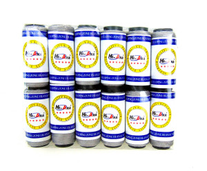 Нитки швейные светло-серого цвета 12 шт.