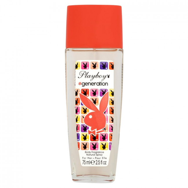 Парфюмированная вода для женщин Playboy Generation for her Body fragrance natural spray 75 мл.
