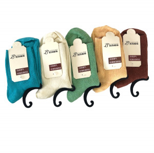 Носки женские 80% хлопок 10 пар в упаковке 1 пара