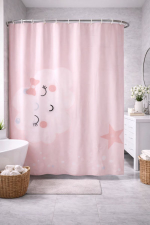 Штора для ванной комнаты 180*180 см.1 шт.