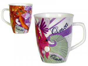 Кружка керамическая Женские имена 12 видов 320 мл./ 48 шт.коробка/ 1 шт.