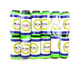 Нитки швейные ярко-салатового цвета  12 шт.