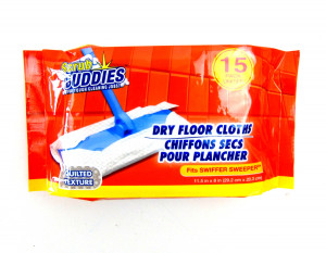 Салфетки на швабру 15 шт.29,2*20,3 см.