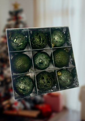 Набор шаров 9 шт.5 см.