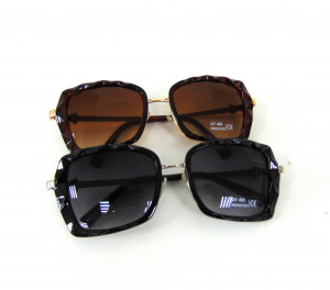 Очки солнцезащитные с металлическими дужками 1 шт.