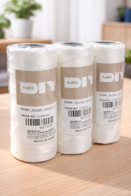 Веревка нейлоновая плотность 210 d/36 , 200 грамм