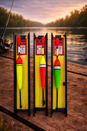 Поплавочная оснастка для удочки набор рыболовный летний поплавок+леска+крючок