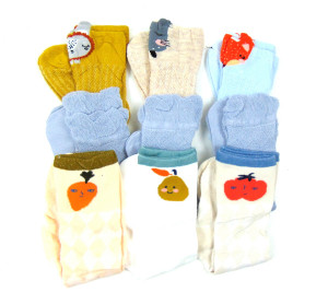 Набор детских гольф 3 пары р.S - 1-2 года