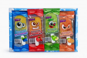 Мармелад на палочке ПЛОМБИР 15г 1 шт./24 шт в коробке/