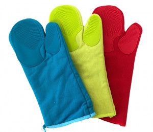 Рукавица для горячего на силиконе 35 см.1 шт./150 шт.коробка/