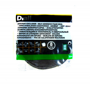 Уплотнитель самоклеющийся 6 м.