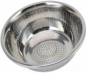 Чаша дуршлаг нержавеющая сталь  8*22 см.1 шт.