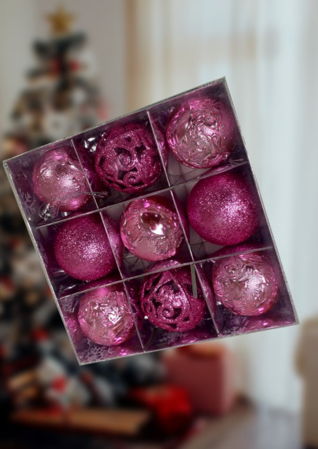 Набор шаров 9 шт.5 см.