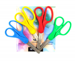 Ножницы детские 13 см.1 шт.