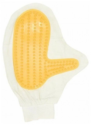 Рукавица для чистки шерсти у животных 18*24 см.1 шт.