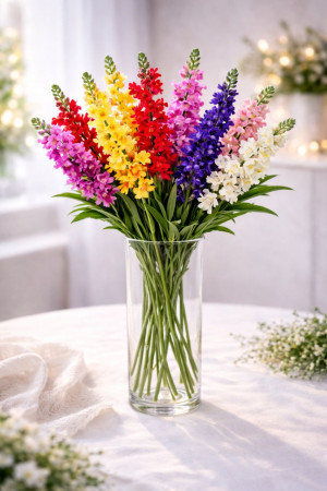 Цветок 20 бутонов 90 см.1 шт.