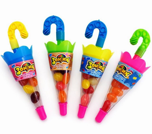 Карамель на палочке "Зверята" 15гр*30шт