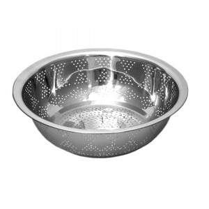 Чаша дуршлаг нержавеющая сталь  9*33 см.1 шт.