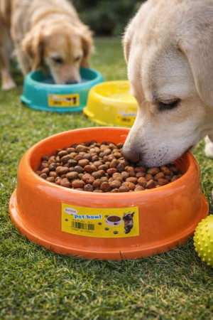 Миска для животных большая 6,5*18 см.1 шт.