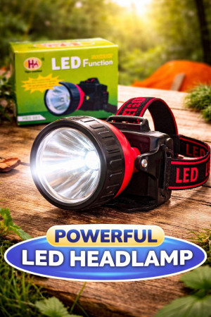 Фонарь налобный видимость до 400 м.