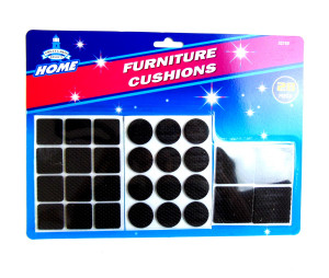 Накладки самоклеющиеся на ножки мебели 28 шт.