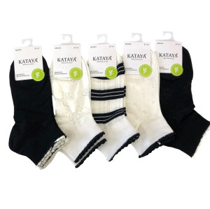 Носки женские дышащие влагоотводящие р.37-41 10 пар в упаковке 1 пара