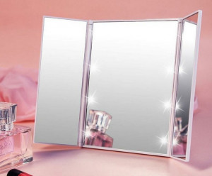 Зеркало настольное складное 23*15 см.1 шт./48 шт.коробка/