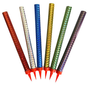 Свеча фонтан 10 см.6 шт.