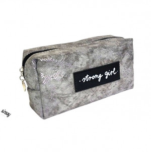 Косметичка женская на молнии 18*9*6 см.1 шт.