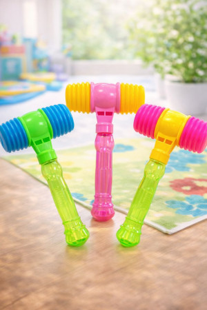 Игрушка молоток пищалка 12*21 см.1 шт.