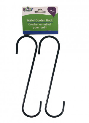 Набор крючков для подвески растений , кормушек , садовых фонарей  2 шт. 20 см.
