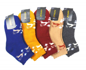 Носки женские махровые 80% хлопок р.37-41 /10 пар в упаковке/ 1 пара