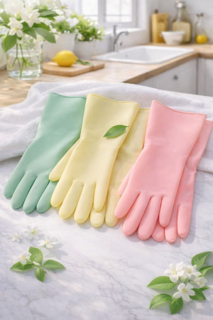 Перчатки хозяйственные 1 пара