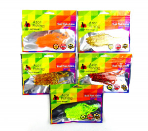 Приманка мягкая силиконовая 3 шт.90 мм.