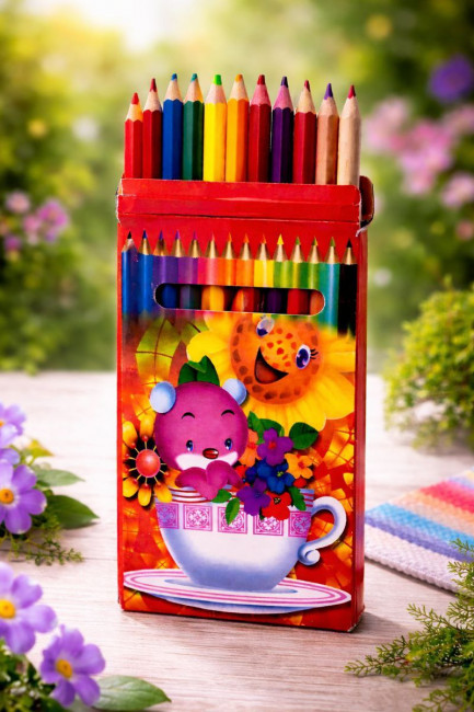 Карандаши 12 цветов /480 шт.коробка /