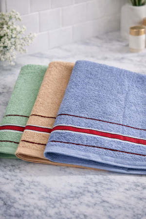 Полотенце махровое 90% хлопок 68*32 см.1 шт.