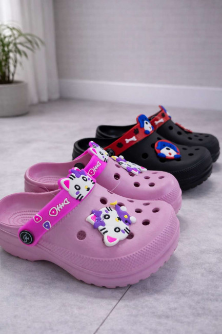 Шлепки детские р.19-24 1 пара / 36 пар в коробке/