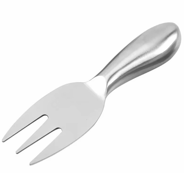 Вилка кухонная мини металлическая 4*14 см.1 шт.
