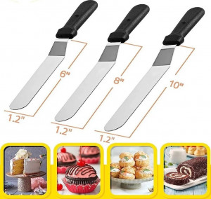 Лопатка кухонная для украшения торта 27 см.1 шт.