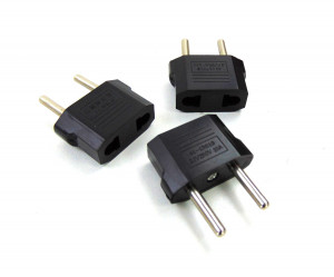 Переходник для китайской вилки 3*4 см.1 шт.