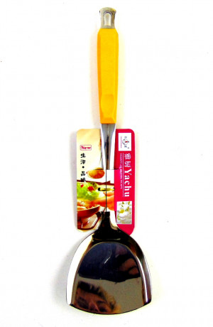 Лопатка кухонная нержавеющая сталь 10*36 см.1 шт.