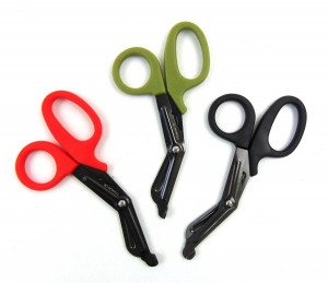 Ножницы тактические изогнутые тупоконечные 19 см.1 шт.